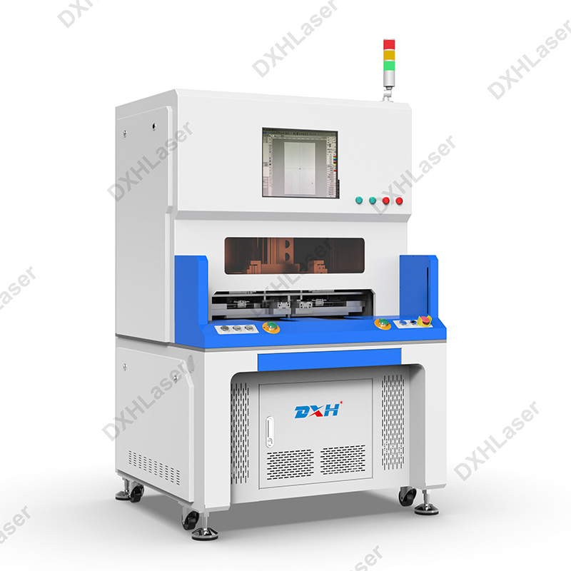 Dual station precision laser welding machine