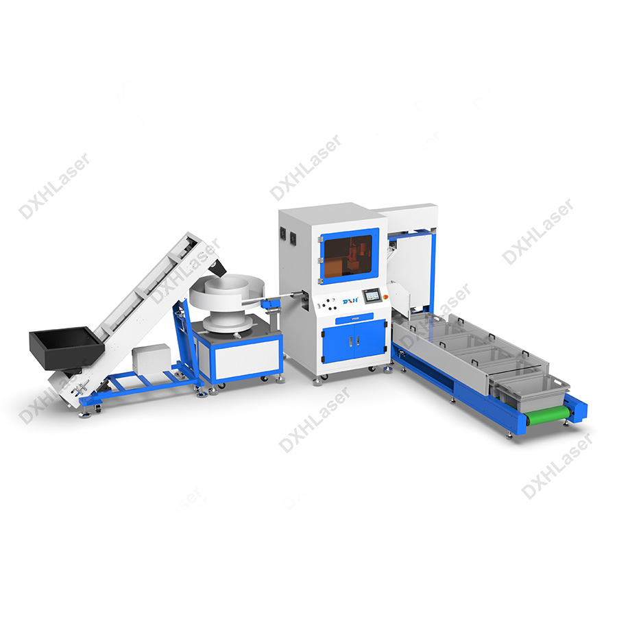 Automatic feeding visual positioning laser engraving machine