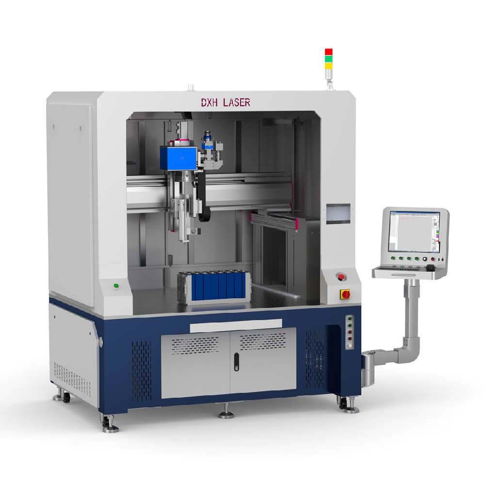 Battery module platform welding
