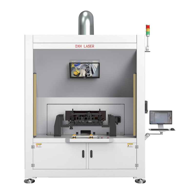 Rotary enclosed laser welding machine