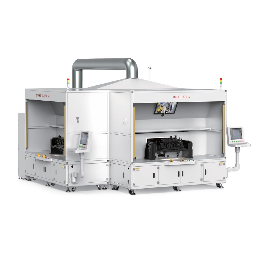 Rotary enclosed laser welding machine