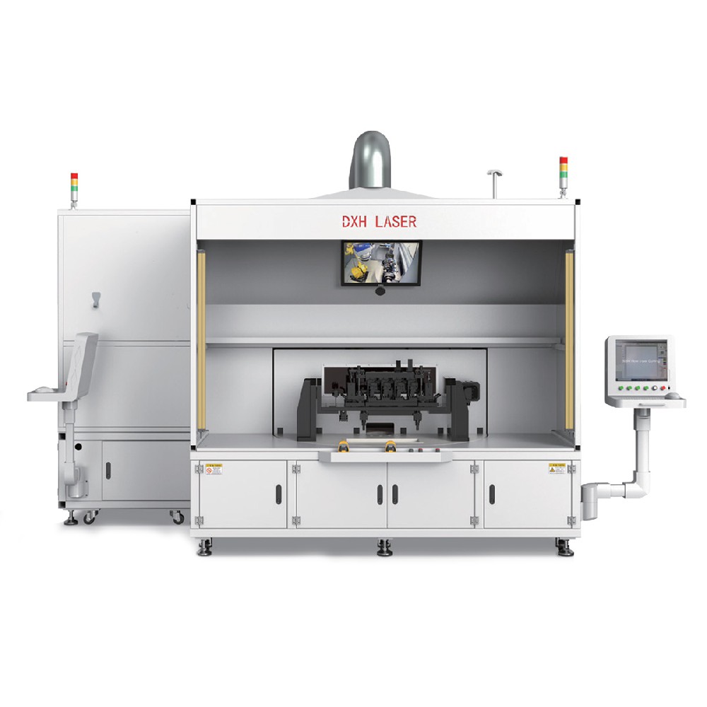 Rotary enclosed laser welding machine